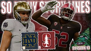 Senior Day Rivalry and Post Season Implications  College Football 25 Stanford Dynasty  Ep 57 [upl. by Sumetra714]