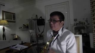 PRINSESA  Daniel Padilla alto sax cover [upl. by Eadas73]