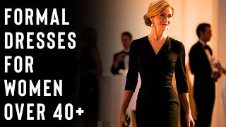 How to Look Stunning at Formal Events  Top 10 Cocktail Dresses for Women Over 40 [upl. by Aneroc]