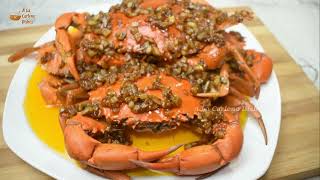 BUTTER GARLIC CRAB  Quick and Easy Crab Recipe [upl. by Rednazxela]