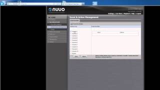 NUUO NVRmini 2 Live View Emap Event notification Joystick [upl. by Geesey]