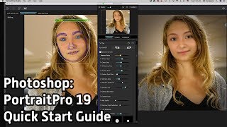 Photoshop PortraitPro 19 Quick Start Guide  s3e26 [upl. by Eednas888]