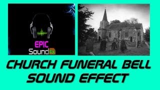 Church bell tolling funeral sound effect  EPICsoundFX [upl. by Gipsy]