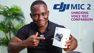 DJI MIC 2 UNBOXING  COMPARISON  SOUND QUALITY [upl. by Ahseiyn]