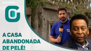 EXCLUSIVO casa onde Pelé morou está ABANDONADA no Guarujá Veja estado CHOCANTE do imóvel [upl. by Onaled]