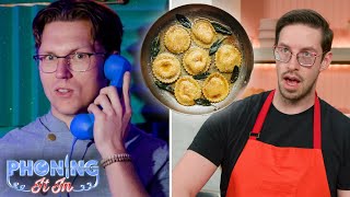 The Try Guys Ruin Ravioli • Phoning It In [upl. by Aksehcnarf]