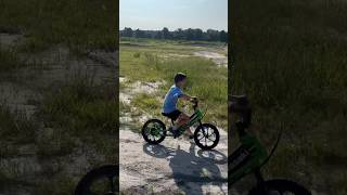 Kawasaki E Bike vs Yamaha YZ65 havefun northcarolina motocross motokids [upl. by Tillman206]