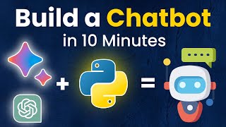 ChatGPT  BARD API  Build a FREE Chatbot in Python w Google Colab [upl. by Cristi]