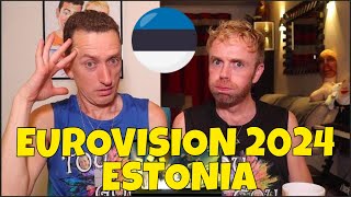 ESTONIA EUROVISION 2024 REACTION  5miinust amp Puuluup  nendest narkoo [upl. by Luhar]