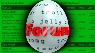 THE ROBLOX FORUMS ARE BACK [upl. by Evans]