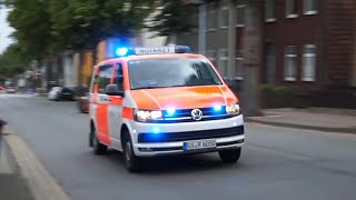 3 Perspektiven NEF KWB Goslar Rettungswache Bad Harzburg auf Alarmfahrt zum MANV [upl. by Anelrad773]