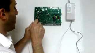 Interlogix Concord 4  How to Wire the Telguard TG1 Express Cellular Communicator [upl. by Virnelli]