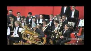 Burlington High School Concert Band quotJAWSquot theme [upl. by Myrvyn237]