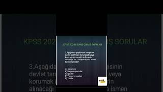 KPSS 2024 LİSANS VATANDAŞLIKTAN ÇIKMIŞ SORULAR kpss2024 kpssgüncel kpssvatandaşlık kpsscoğrafya [upl. by Browning]