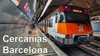 🇪🇸 Barcelona Rodalies Cercanías amp FGC  Suburban Trains 2021 4K [upl. by Uzzia]