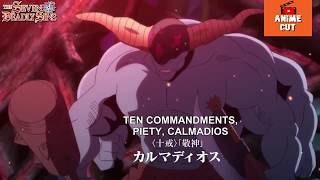 Gloxinia and Drole Vs Calmadios of Ten Commandments  Seven Deadly Sins Season 3  Anime Clips 2019 [upl. by Yajet]