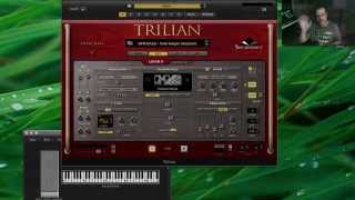 Intro to Trilian and making two Bass Patches from Scratch [upl. by Aleusnoc]