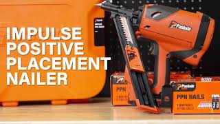 Paslode PPNMaster Impulse Positive Placement Metal Connector Nailer Kit B60001 [upl. by Steffin681]