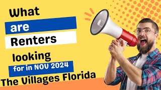 What are renters looking for November 2024 The Villages Florida [upl. by Pamela528]