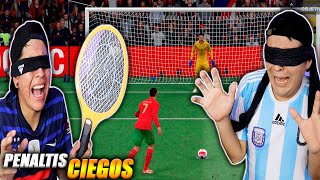 PENALTIS a CIEGAS en FIFA 22 con CASTIGO EXTREMO 😱 PAPIEDSON hace TRAMPA [upl. by Dorise]