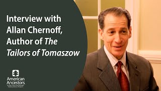 Interview with Allan Chernoff Author of quotThe Tailors of Tomaszowquot [upl. by Jim338]