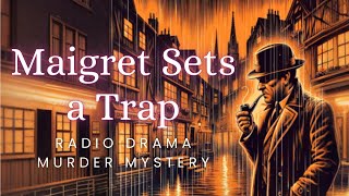 Maigret Sets a Trap  Murder Mystery  Radio Drama [upl. by Misab]