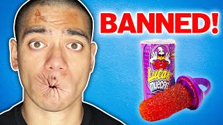 10 BANNED Candies That Can Kill SCARY [upl. by Julie]