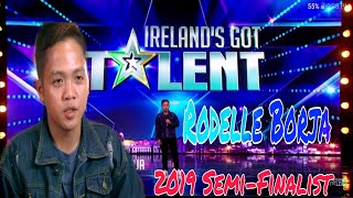 Interview with Rodelle Borja  2019 Ireland Got Talent SemiFinalist  Maybe Somewhere [upl. by Lleunamme]