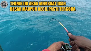 SABIKI JIGGING TEKNIK PENGGODA IKAN BESAR MAUPUN KECIL [upl. by Gorlin]