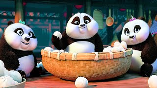 All the Funniest Scenes from Kung Fu Panda 1  2  3 🐼🥊 [upl. by Yddor]