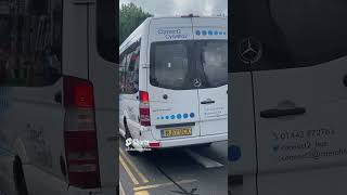 Bus Spotting Caerphilly Country Borough Council Mercedes Benz Sprinter EVM Cityline 2 RJ17 OCX Pt2 [upl. by Ohl693]