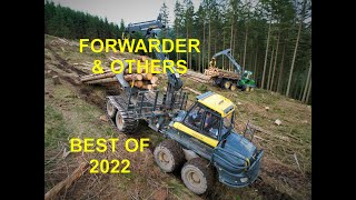 🌲BEST OF 2022 FORWARDER amp OTHERS • by Forestmachine Impressions • LoggerAction • Loggingmachines🌲 [upl. by Singleton]