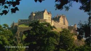 Edinburgh Scotland Iconic Castle  Rick Steves’ Europe Travel Guide  Travel Bite [upl. by Neerol]