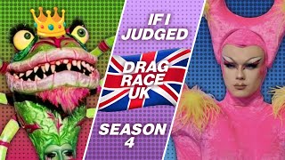 If I judged Rupauls Drag Race UK Season 4 [upl. by Athena482]