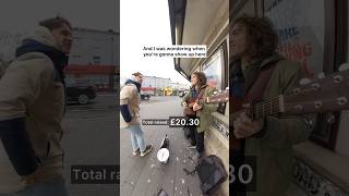 Station 101 Colliers Wood busking london donation singing [upl. by Dorcus]