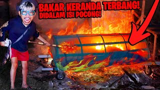 SELAMAT TINGGAL KERANDA TERBANG MENGERIKAN HAMPIR KABUR KETIKA DI BAKAR DIA NGAMUK BESAR [upl. by Barri]