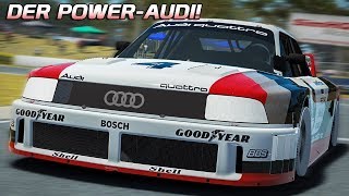 720 PS Power Audi  rfactor 2 HD GER Audi 90 Quattro IMSA GTO  Barbagallo [upl. by Adekam]