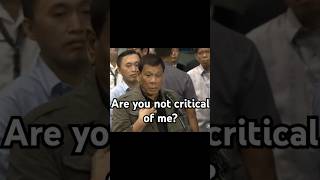 PRRD vs The Press A Battle of Perspectives [upl. by Xuerd]