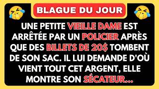 Blague Du Jour 😂 Une Petite Vieille Et Le Policier 😂 [upl. by Yettie167]