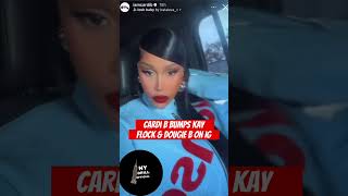 Cardi B Bumps Kay Flock amp Dougie B On IG cardib dougieb kayflock [upl. by Walczak]