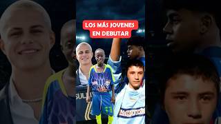 ¡LOS JUGADORES MÁS JOVENES EN DEBUTAR EN PRIMERA Y PROFESIONALMENTE futbol shorts debut [upl. by Dorri]