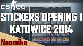 CSGO  Stickers Opening Katowice 2014 LIVE [upl. by Ayila370]