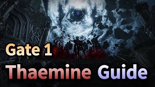 Lost Ark Thaemine Gate1 Guide Legion Commander Raid Normal  Hard [upl. by Kriss]