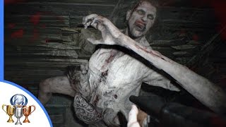 Resident Evil 7 Fly Swatter Trophy  Shoot and knock back Marguerite while she’s leaping at you [upl. by Calan]