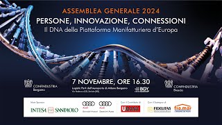 Assemblea Generale 2024 di Confindustria Bergamo e Confindustria Brescia [upl. by Parrie630]