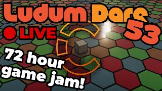 ðŸ•¹ï¸ 72 HOUR GAME JAM  Ludum Dare 53 Part 2 [upl. by Alexander474]