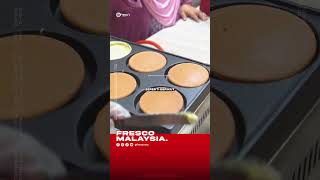 Jom makan dorayaki frescomalaysia food wafflemachine eggburger cake wafflemaker eggrecipes [upl. by Ynagoham226]