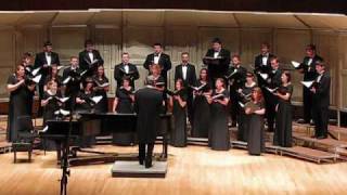 UWO Chamber Choir  Joshua Fit The Battle of Jericho [upl. by Cristie740]