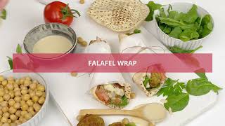 Falafel Wrap Recipe [upl. by Hirsch]