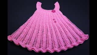 Vestido Crochet de 12 a 18 meses cc [upl. by Jarlathus325]